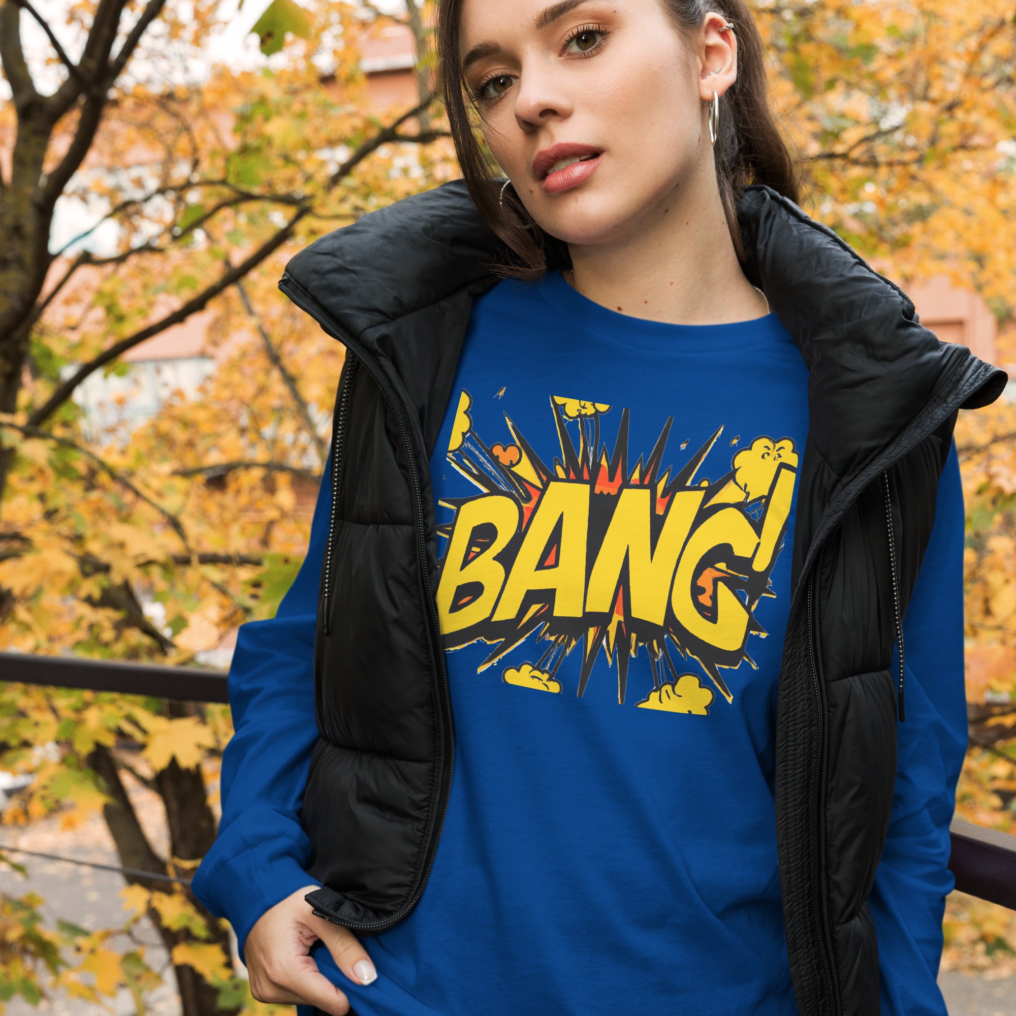 Yellow Bang Tee - Long Sleeve - G3 Culture